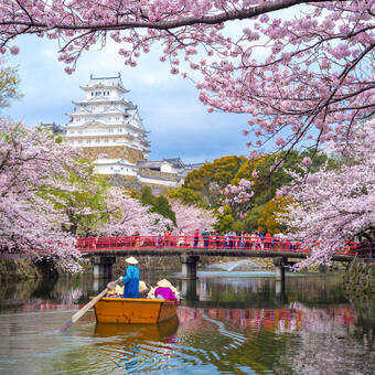 Die berühmte weiße Burg in Himeji © Richie Chan - stock.adobe.com