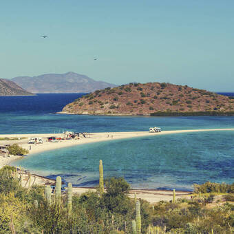 Küstenabschnitt auf der Baja 