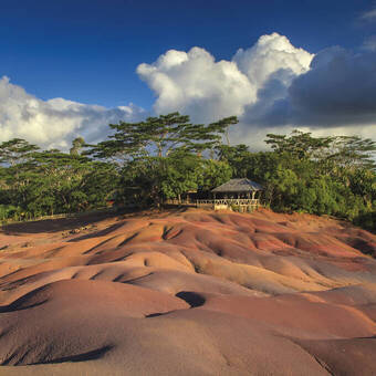Siebenfarbige Erde, Mauritius 