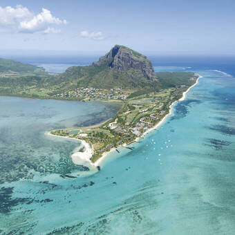 Küste von Mauritius 