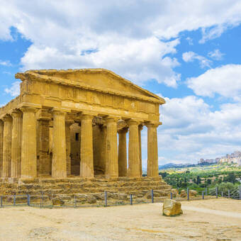 Concordia-Tempel im Tal der Tempel in Agrigento 