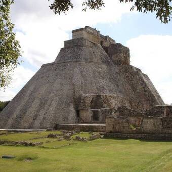 Uxmal: Pyramide des Zauberers 