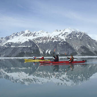 Paddeln vor Traumkulisse 