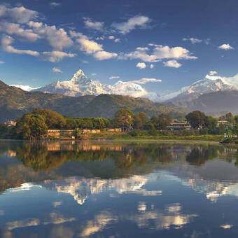 Traumhaftes Annapurna-Panorama 