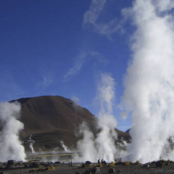 Das Geysirfeld von el Tatio 