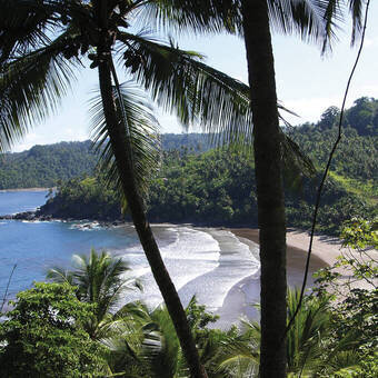 Traumhafter Ausblick auf Príncipe 