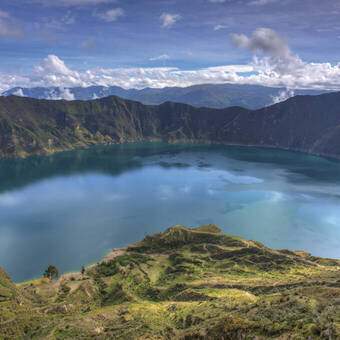 Quilotoa Lagune 