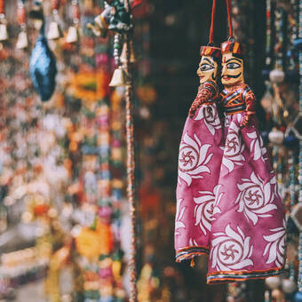 Farbenfrohes Kunsthandwerk 