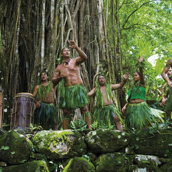 Tänzer auf Nuku Hiva 