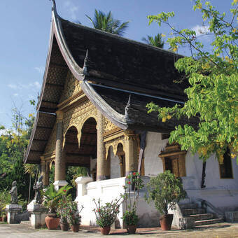 Tempel in Luang Prabang 