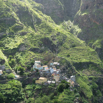 Berglandschaft auf Santo Antao 