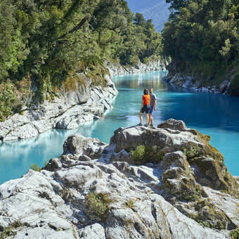 in der Hokitika Gorge 