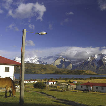 Die Berge des Torres del Paine-Nationalparks 