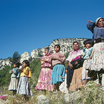 Rarámuri-Indios in der Sierra 