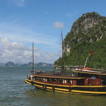 In der Halong-Bucht 