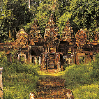 Ausflug zum Banteay Srey-Tempel 