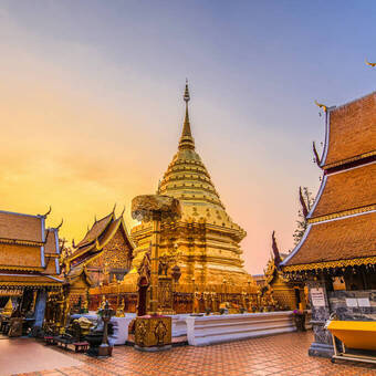 Wat Phra That Doi Suthep in Chiang Mai © Chanawin - stock.adobe.com
