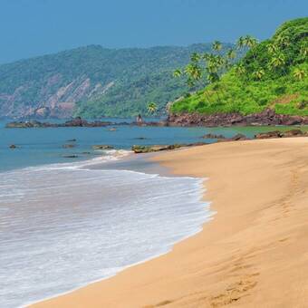 Traumstrände im Norden Goas 