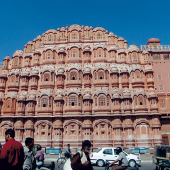 Hawa Mahal - Palast der Winde, Jaipur 