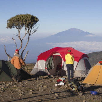 Unterwegs im Zeltlager 