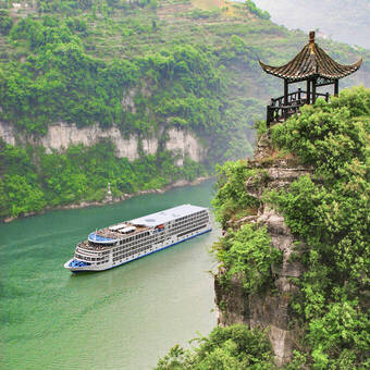 Komfort-Kreuzfahrtschiff auf dem Yangtze-Fluss 