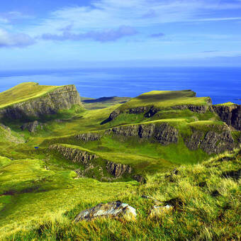 Quiraing auf der Isle of Skye © Wiltrud - stock.adobe.com