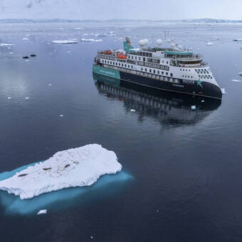 Die Sylvia Earle in der Antarktis 