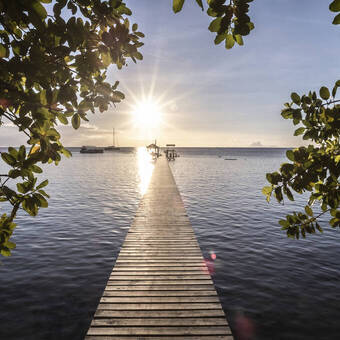 Pension SUNSET BEACH MOTEL auf Raiatea 