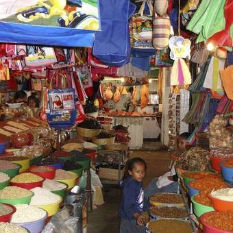 Marktszene in Oaxaca 