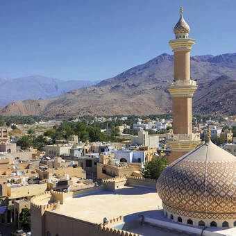 Blick auf Nizwa 