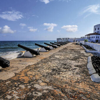 Kastell in Cape Coast, Ghana 