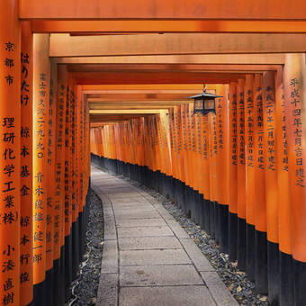 Fushimi-Inari-Schrein in Kyoto 
