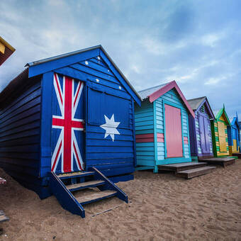Brighton - Stadtteil von Melbourne an der Bayside © Blue Planet Studio - stock.adobe.com