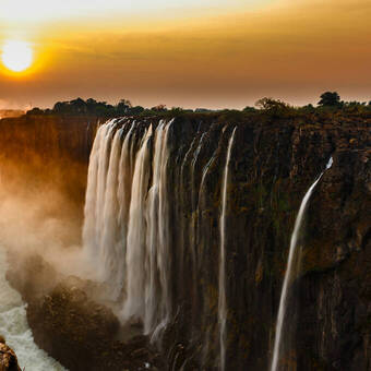 Victoria Falls in Sambia und Simbabwe ©F.C.G. - stock.adobe.com
