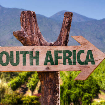 Wegweiser nach Südafrika © gustavofrazao - stock.adobe.com