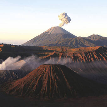 Blick zum Mt. Bromo 