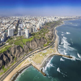 Aussicht auf Lima 