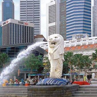 Merlion Singapur 