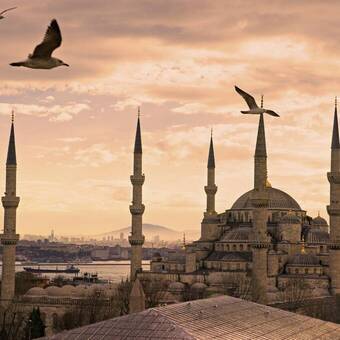 Istanbul am Abend 