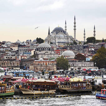 Blick auf Istanbul 