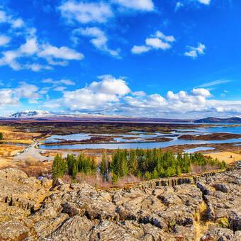 Nationalpark Thingvellir, UNESCO Weltkulturerbe © Harald Tedesco - stock.adobe.com