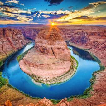 Horseshoe Bend am Colorado River in Arizona © ronnybas - stock.adobe.com