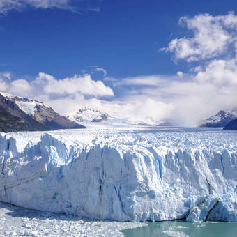 Der Perito Moreno Gletscher, Argentinien 