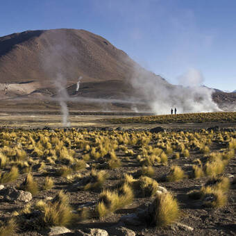 Geysirfeld El Tatio in der Atacama-Wüste, Chile 