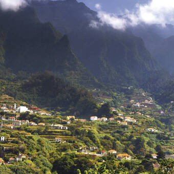 Bergdorf auf Madeira 