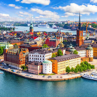 Königliche Hauptstadt Stockholm, Schweden © Mistervlad - stock.adobe.com