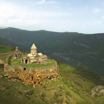 Das Kloster Tatev im Süden Armeniens 
