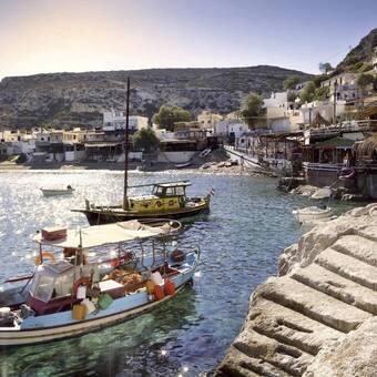 Matala - antiker Hafen von Gortys 