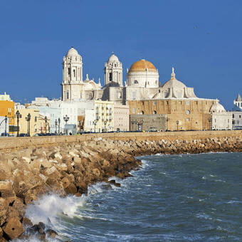 Blick auf Cadiz 