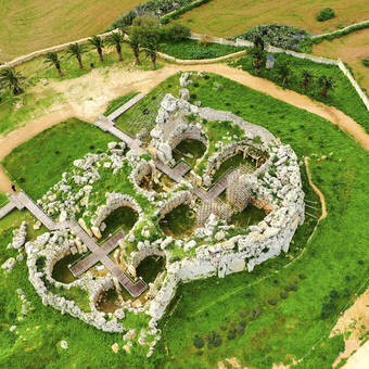 Der Ggantija-Tempel auf Gozo ©VisitMalta ©VisitMalta